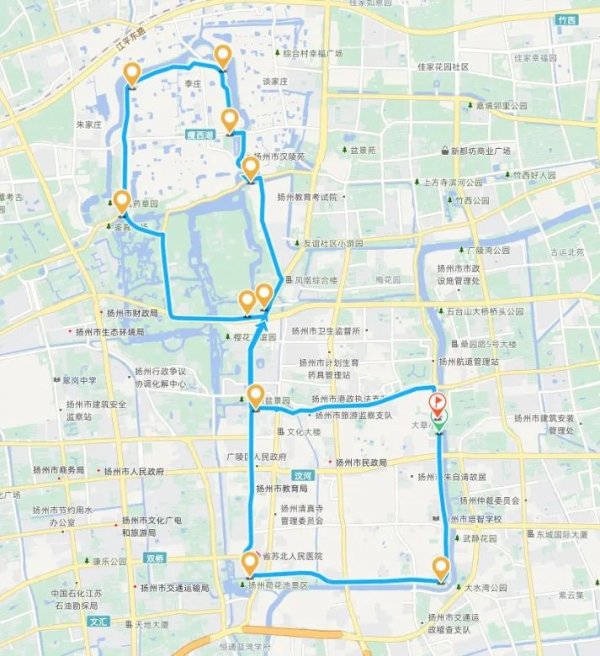 扬州12条骑行路线推荐